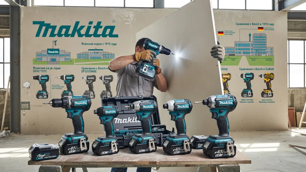 Шуруповерт Makita: как выбрать аккумуляторный инструмент для дома и работы
